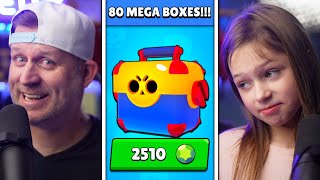 Mega Box Battle VS My Daughter I got scammed [upl. by Nainatrad]