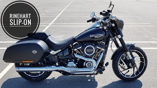 Harley Davidson Sport glide  Rinehart Slipon start up [upl. by Sig]