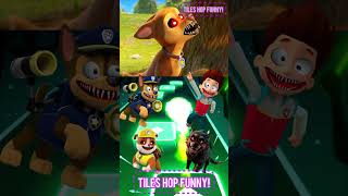 Paw Patrol Scary Chase vs Ryder x Coffin Dance  Tiles Hop EDM Rush coffindance tileshop [upl. by Shell]