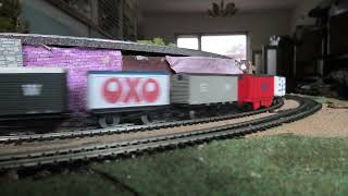 at bb1960s layout filming the LNER Robinson 04 and LMR Austerity 280 with his 4k camera [upl. by Jacquelynn]