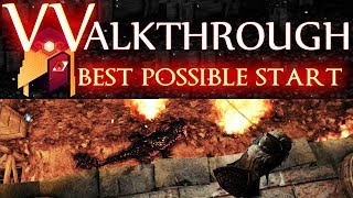 Dark Souls 2 Walkthrough  BEST POSSIBLE START [upl. by Tiossem]