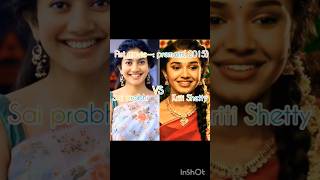 Sai prabhi vs kriti Shetty first movie premam youtube viralvideos south Indian actress beautiful [upl. by Astraea]