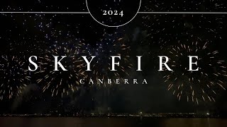 Canberra Skyfire 2024 [upl. by Lorrimer]