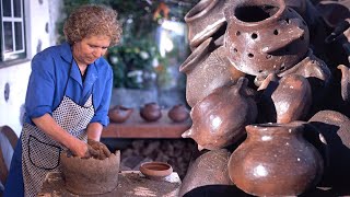 ALFARERÍA y CERÁMICA primitiva Técnica alfarera tradicional de las loceras en Canarias  Documental [upl. by Nylrak]