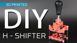 HOW TO MAKE A 3DPRINTED H SHIFTER FOR SIM RACING [upl. by Gassman639]