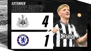 Newcastle United 4 Chelsea 1  EXTENDED Premier League Highlights [upl. by Chavez]