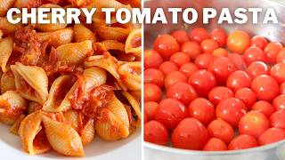 Cherry Tomato Pasta Recipe [upl. by Irolam]