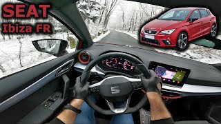 2021 SEAT Ibiza FR 15 TSI DSG facelift  POV test drive [upl. by Ecienahs57]