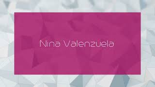 Nina Valenzuela  appearance [upl. by Roxana531]