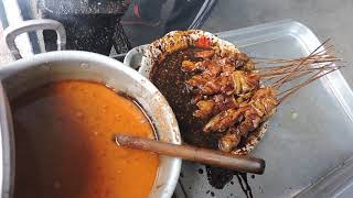 Indonesia Brebes Street Food  Nikmatnya Sate Ayam Kampung Pak Dul JatibarangRp52000Kodi [upl. by Ginnifer675]