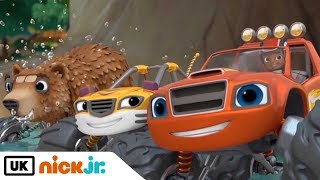 Blaze and the Monster Machines  Sing Along Animal Island  Nick Jr UK [upl. by Ttoille]