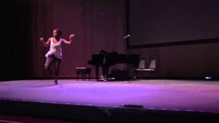 Kyreeana Alexander  Tap Choreographed by Kyreeana Alexander  YoungArts LA [upl. by Enoitna]