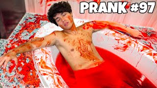 100 PRANKS IN 24 HOURS [upl. by Zrike]