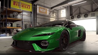 【CSR2】Lamborghini Temerario shift amp tune for 726x [upl. by Alyahc875]