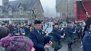 Hogmanay 2024 Pitlochry Street Party [upl. by Kennith719]