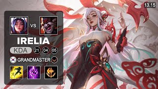 Irelking Irelia vs Kled Top  KR Grandmaster  Patch 1315 Season 13 [upl. by Loughlin]