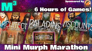 M3  Tomesaga  Architects  Paladins  Viscounts  All Expansions  Mini Murph Marathon [upl. by Windzer]