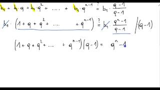 Summenformeln für arithmetsiche und geometrische Reihe [upl. by Ahsitul256]