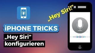 „Hey Siri“ Sprachsteuerung aktivieren und konfigurieren  ab iPhone 6s mit iOS 9 oder neuer [upl. by Chee]