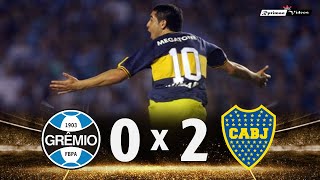 Grêmio 0 x 2 Boca Juniors ● 2007 Libertadores Final 2nd Leg Extended Goals amp Highlights HD [upl. by Haldas]