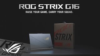 2024 ROG Strix G16 Volt Green  Official unboxing video  ROG [upl. by Hertberg737]