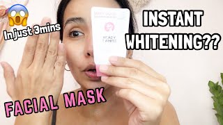 CATHYDOLL READY 2 WHITE MILKY WHITE FACIAL CREAM MASK REVIEW  WEARTEST  Kim Tadeo [upl. by Kwapong]