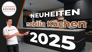 Nobilia Küchen Neuheiten 2025 7 neue Lackfronten clevere Lösungen amp mehr [upl. by Nidnal]