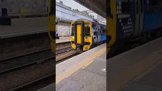 Scotrail Class 158 Arriving At Aberdeen 2B32 1451 Inverurie to Montrose [upl. by Sevik399]