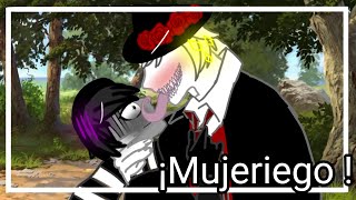 Me gritan 💢¡Mujeriego😱😳😖💖Offenderman x kagekao 🖤💜•Creepypastas 🔪☠️• [upl. by Aicia539]