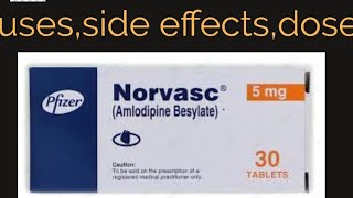 NorvascAmlodipineuses side effectsdose precautionsmedicines and medicines [upl. by Nanoc]