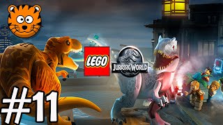 Dinosaures LEGO Jurassic Park Le Parc Jurassique en Français 11 [upl. by Baily]