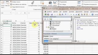 Marcar facturas vencidas con macro excel [upl. by Leirbag]
