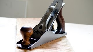 Stanley Bailey 4 Sweetheart Smoothing Plane WoodAndShopcom [upl. by Eey]