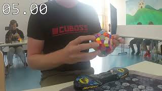 NR 3492 Official Megaminx Average PBJ 2024 [upl. by Anum41]