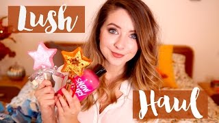 Halloween amp Christmas LUSH Haul  Zoella [upl. by O'Grady]