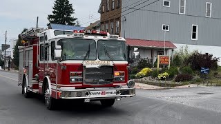 Coalport EngineRescue 28 Responding to MVA [upl. by Chatwin]