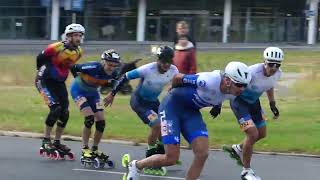 Inline Skating Berlin Marathon 2024 Rennen ErnstReuter Platz 28 September 2024 [upl. by Nnauol]