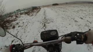 Minsk 125 winter ride [upl. by Aiset]