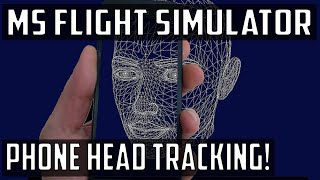 Head Tracking with Your Phone  Microsoft Flight Simulator [upl. by Itsirc]