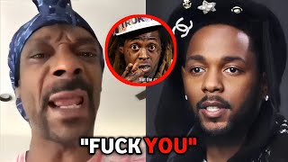 Snoop Dogg Calls Out Kendrick Lamar For Disrespecting Lil Wayne in his GNX Album [upl. by Elliven599]