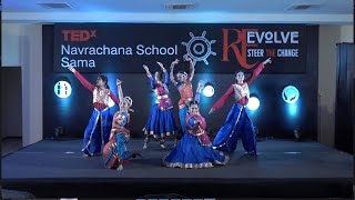 Fusion Dance  Navrachana School Sama  2023 [upl. by Airetahs623]