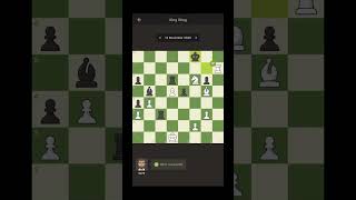 King sting 👑 chess tactics chessgame checkmate chesspuzzle yt shorts [upl. by Estelle]