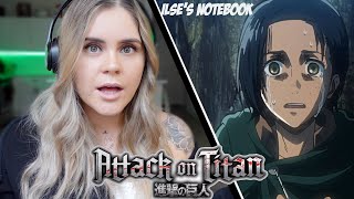 Attack On Titan Ilses Notebook OVA Reaction  My First Anime [upl. by Jezreel]