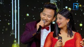 Binod Rai amp Triza Pradhan quotTimilai Kunai Palquot  The Voice of Nepal Season 5 2023 [upl. by Idok]