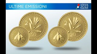 La 2 Lire in oro coniata dalla Zecca italiana per la Collezione Numismatica 2022 [upl. by Lede278]