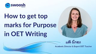 How to Get Tops Marks for Purpose in OET Writing [upl. by Bryce695]