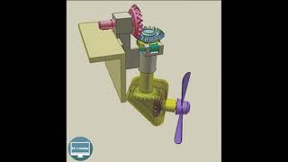 Azimuth thruster with bevel gear drives rklearning [upl. by Clarise849]