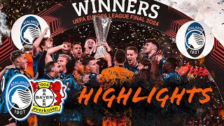 LATALANTA VINCE LEUROPA LEAGUE  AtalantaBayer Leverkusen 30  UEL Final Highlights [upl. by Aveline]