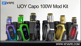 IJOY Capo 100W Squonk Mod Kit [upl. by Yousuf]