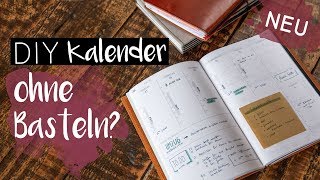 DIY Kalender ohne Basteln Fertiger KreativgefühlKalender bei X17 [upl. by Cl]